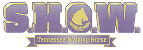 S.H.O.W. Tennessee Walking Horse Logo Logo